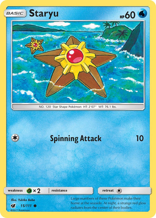 Staryu 15/111 Reverse Common - MissingNo.