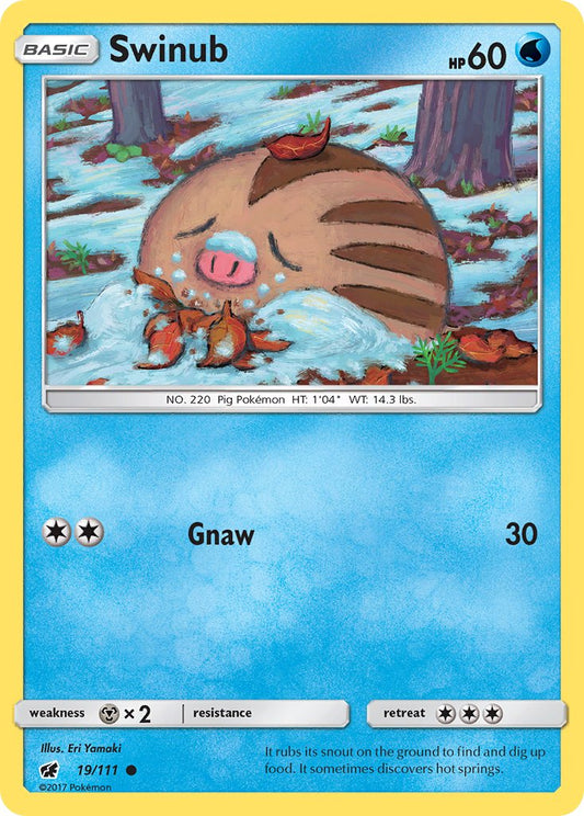 Swinub 19/111 Reverse Common - MissingNo.