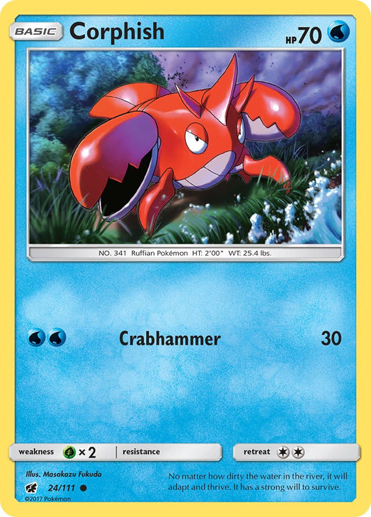 Corphish 24/111 Reverse Common - MissingNo.