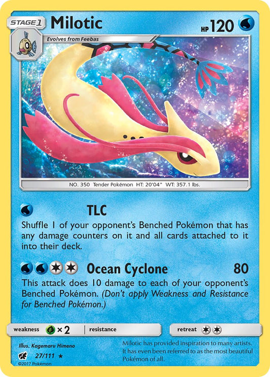 Milotic 27/111 Reverse Rare - MissingNo.