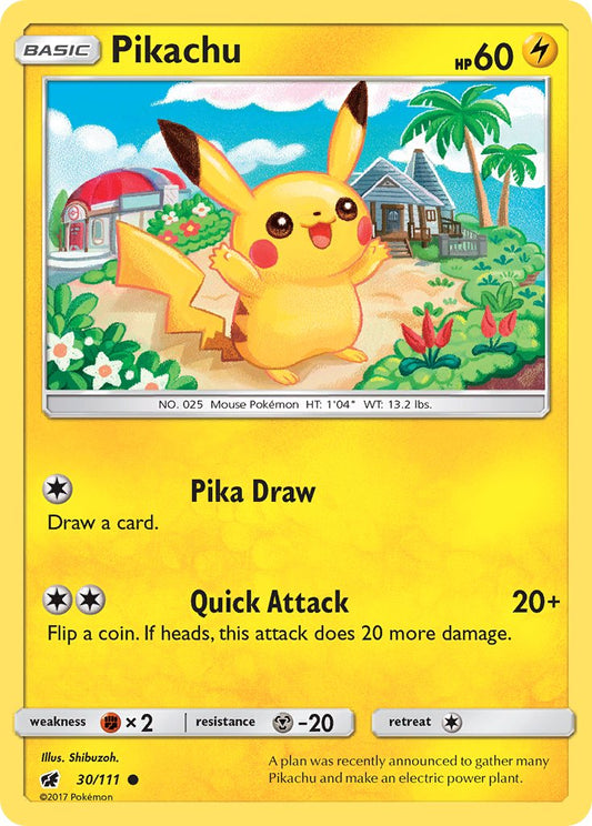 Pikachu 30/111 Reverse Common - MissingNo.