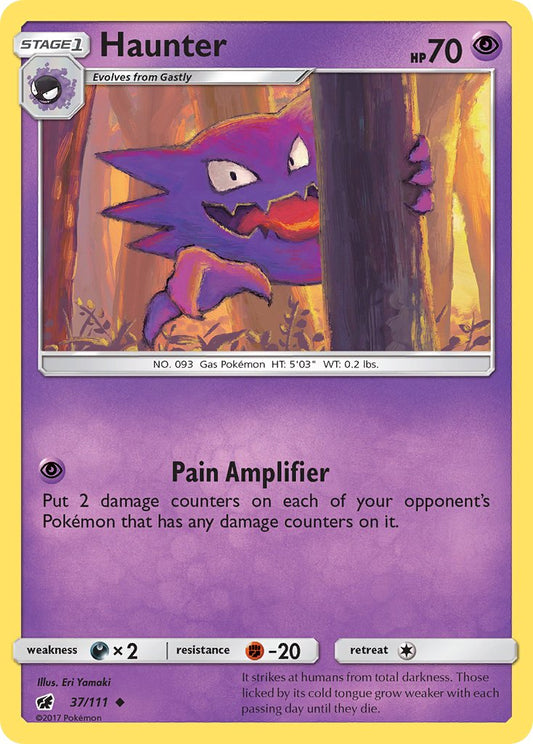 Haunter 37/111 Reverse Uncommon - MissingNo.