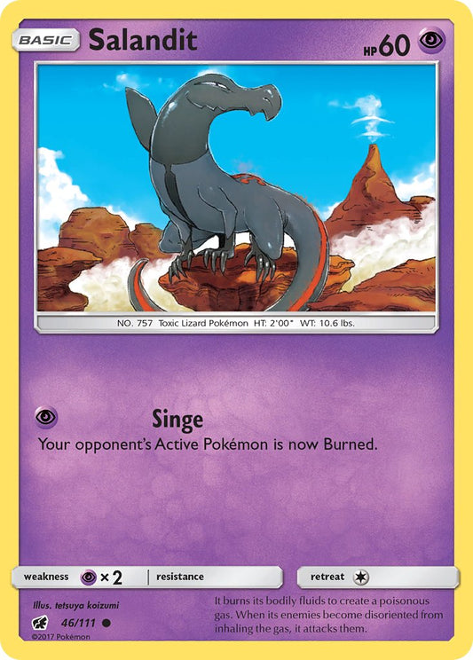Salandit 46/111 Reverse Common - MissingNo.