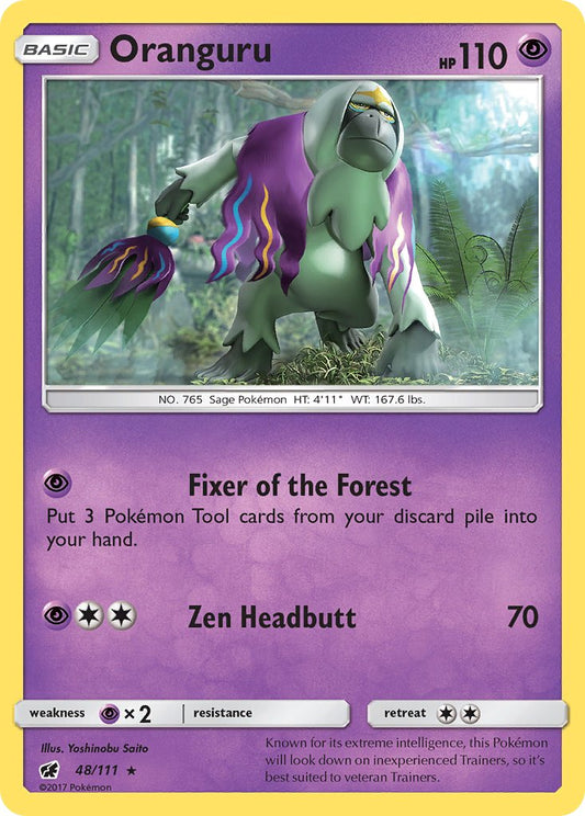 Oranguru 48/111 Non-Holo Rare - MissingNo.