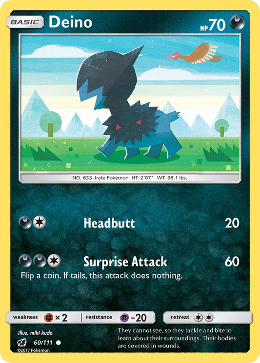Deino 60/111 Reverse Common - MissingNo.