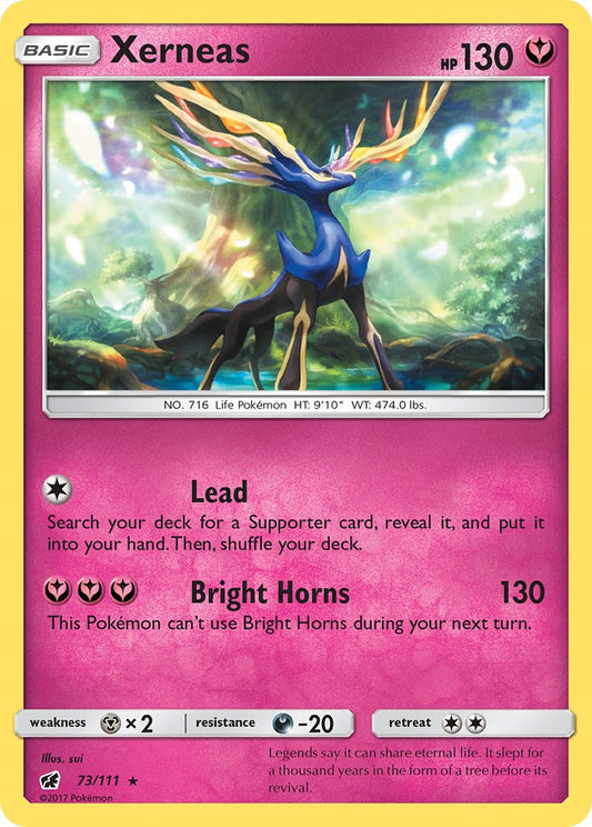 Xerneas 73/111 Holo Rare - MissingNo.