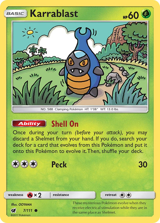 Karrablast 7/111 Reverse Common - MissingNo.