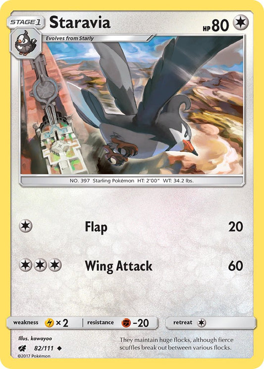 Staravia 82/111 Uncommon - MissingNo.
