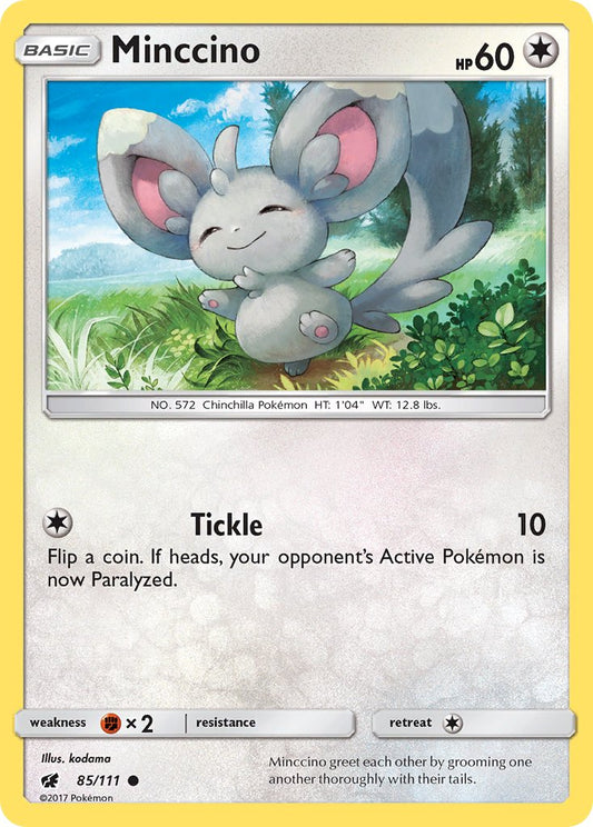 Minccino 85/111 Common - MissingNo.