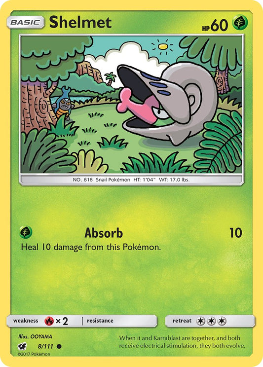 Shelmet 8/111 Reverse Common - MissingNo.