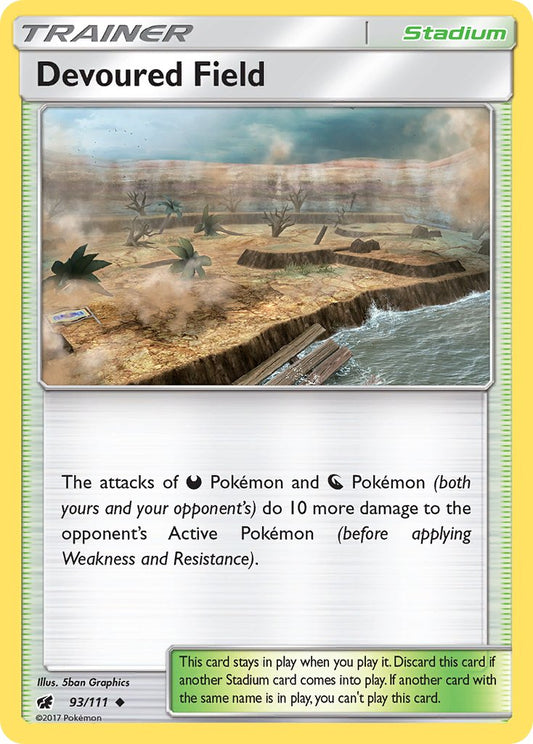 Devoured Field 93/111 Reverse Uncommon - MissingNo.