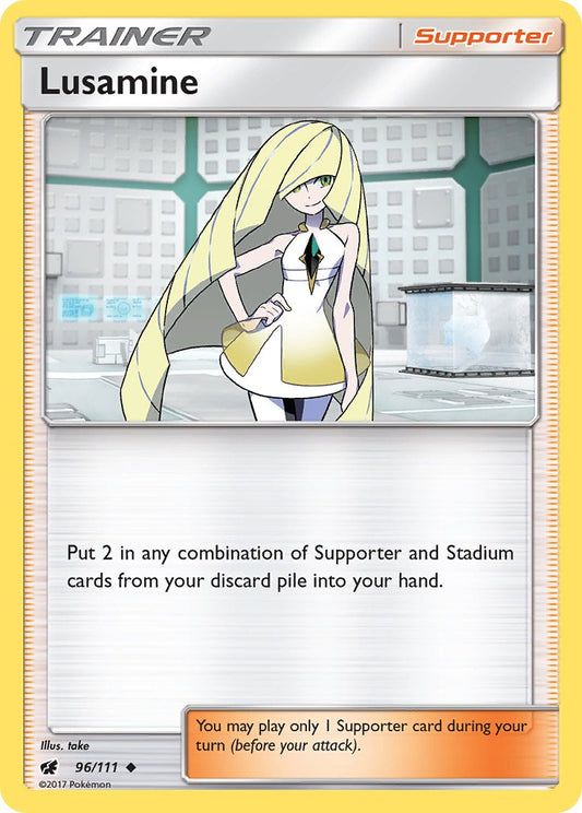 Lusamine 96/111 Uncommon - MissingNo.
