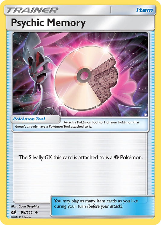 Psychic Memory 98/111 Reverse Uncommon - MissingNo.
