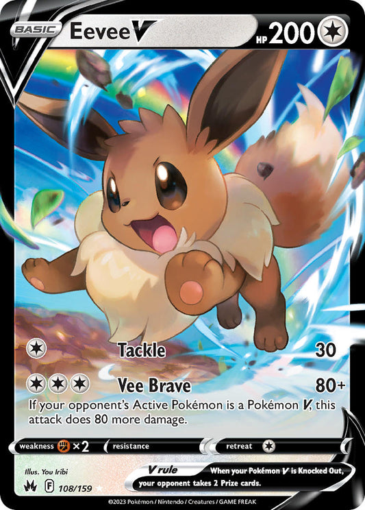 Eevee V 108/159 Holo Rare V