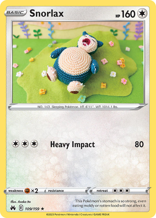 Snorlax 109/159 Reverse Rare
