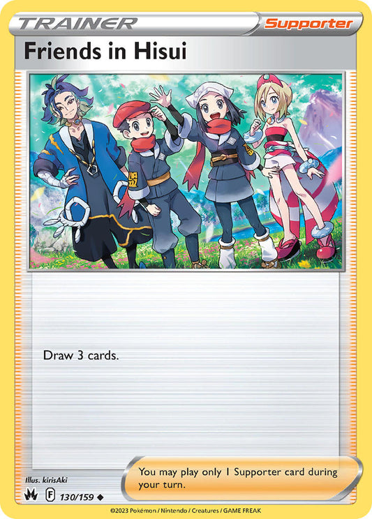 Friends in Hisui 130/159 Top 8 Reverse Holo Professor Cup Promo