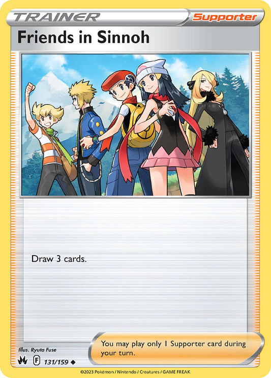 Friends in Sinnoh 131/159 Reverse Holo Professor Cup Promo