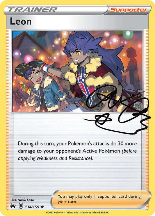 Leon 134/159 Holo Rare
