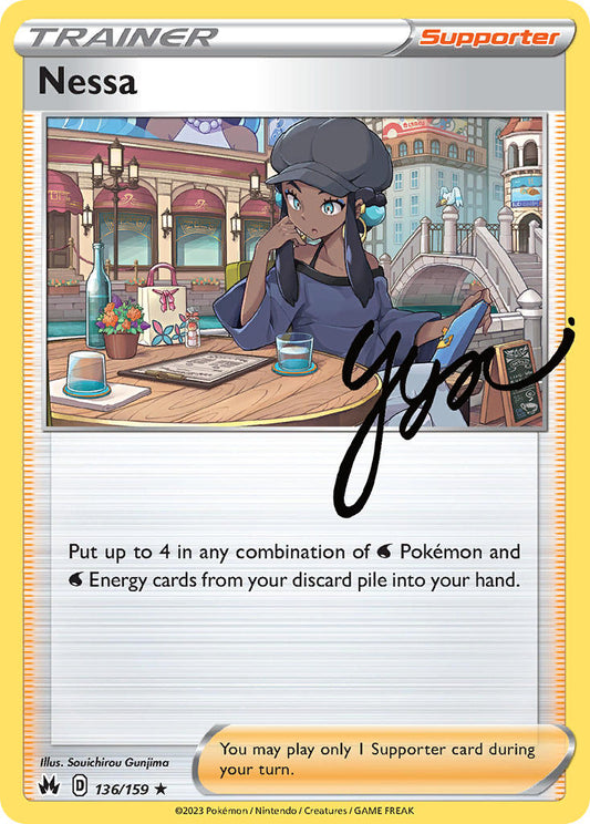 Nessa 136/159 Holo Rare