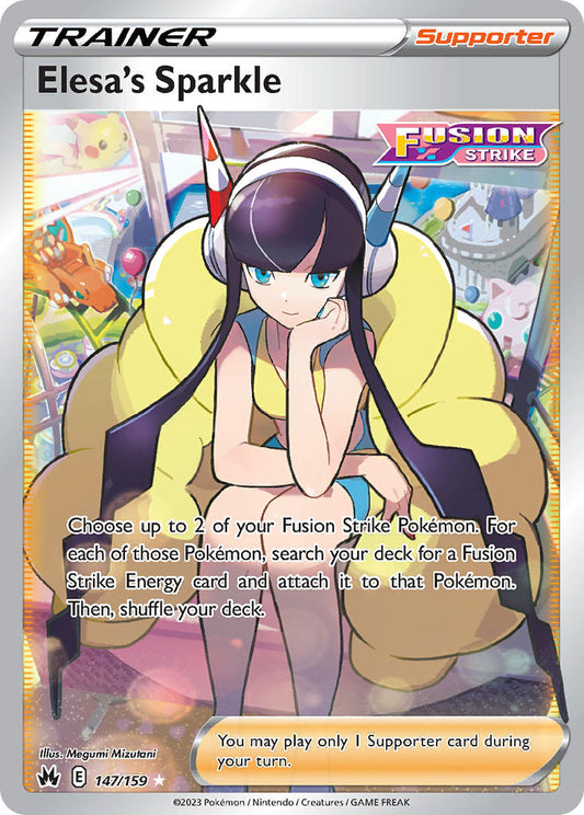 Elesa's Sparkle 147/159 Holo Ultra Rare
