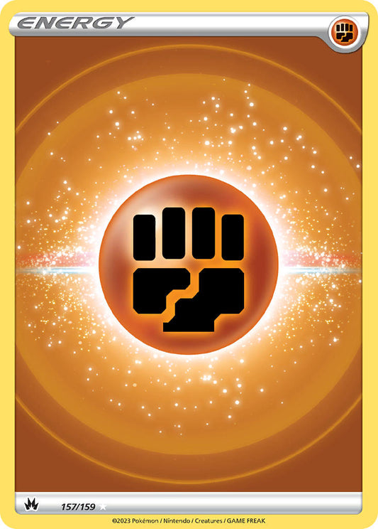 Fighting Energy 157/159 Holo Ultra Rare Energy