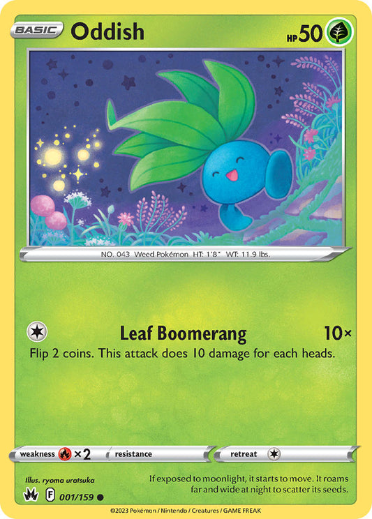 Oddish 1/159 Reverse Common