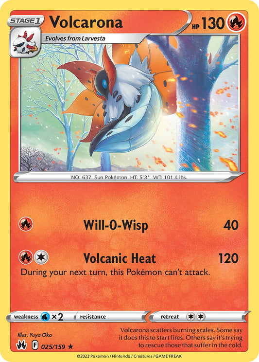 Volcarona 25/159 Reverse Rare