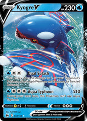Kyogre V 037/159 Holo Rare V