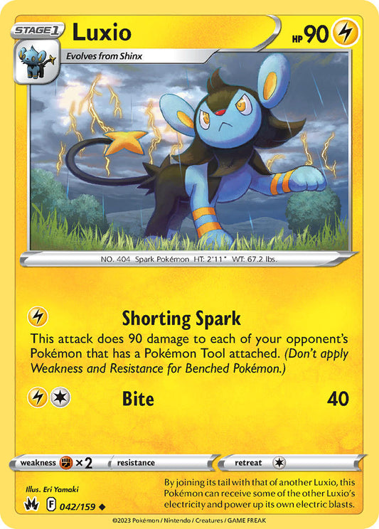 Luxio 42/159 Reverse Uncommon