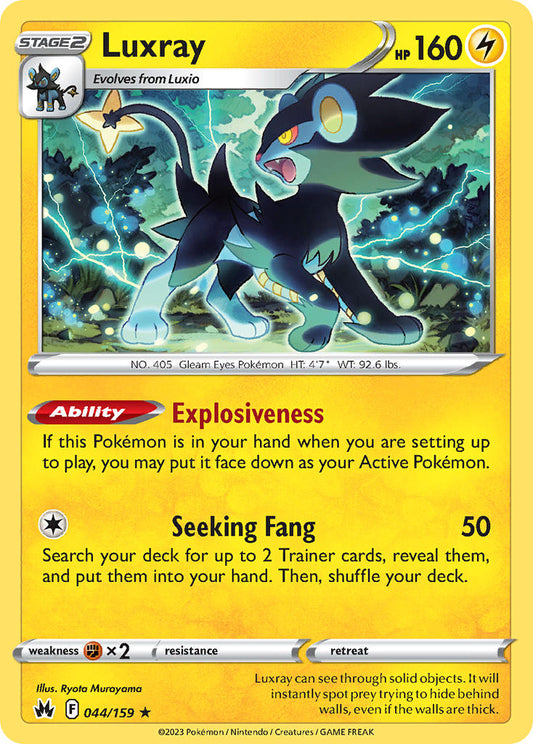 Luxray 44/159 Reverse Rare