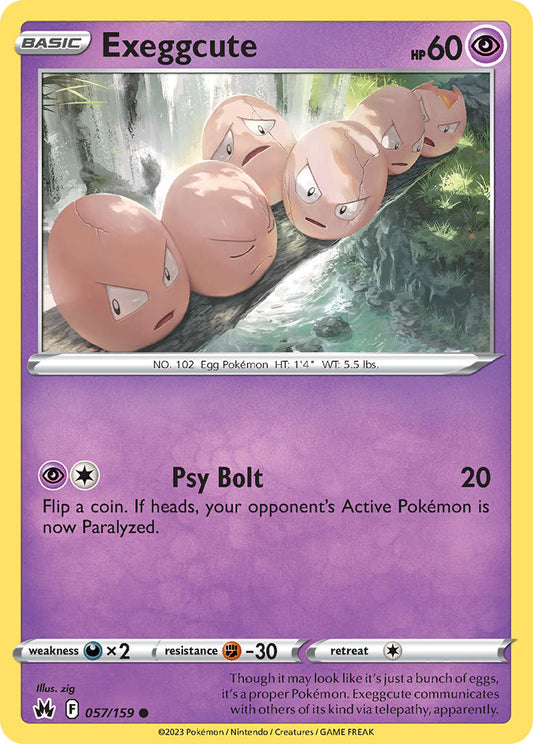 Exeggcute 57/159 Reverse Common