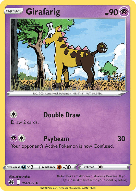 Girafarig 61/159 Uncommon