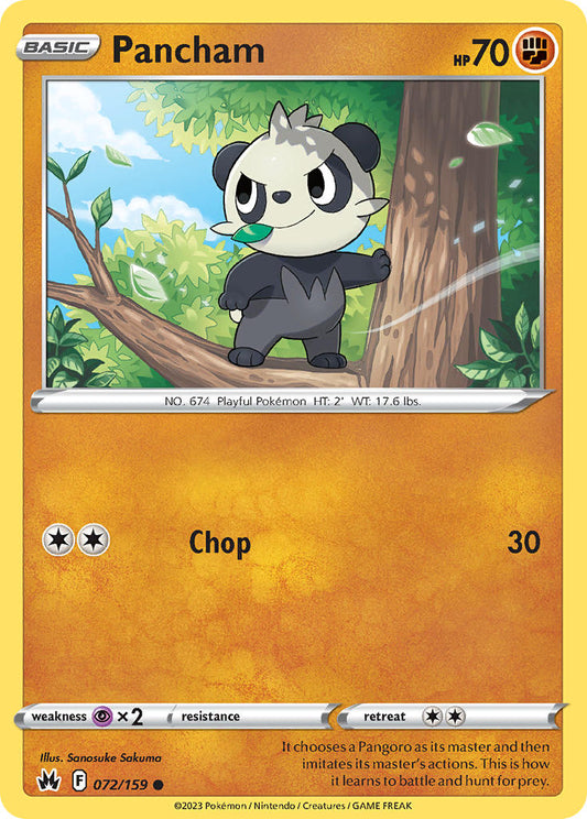 Pancham 72/159 Reverse Common