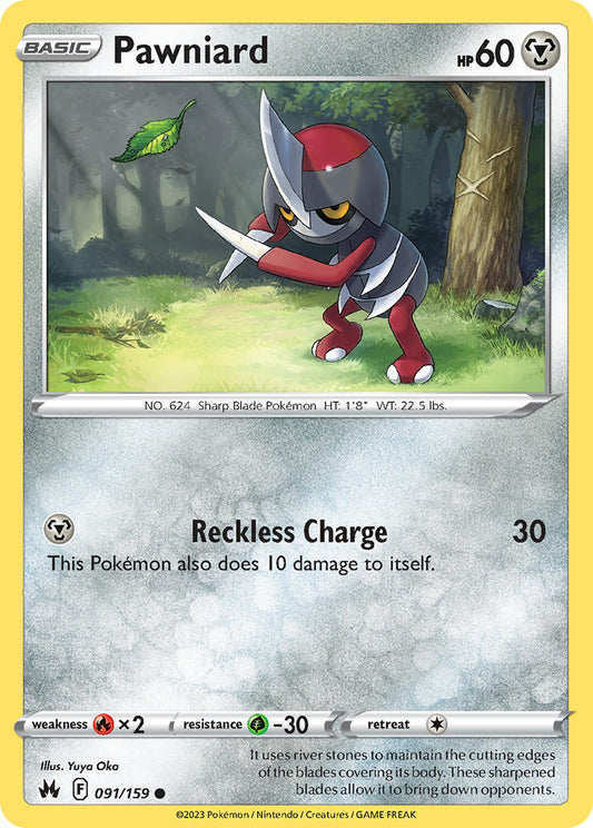 Pawniard 91/159 Reverse Common