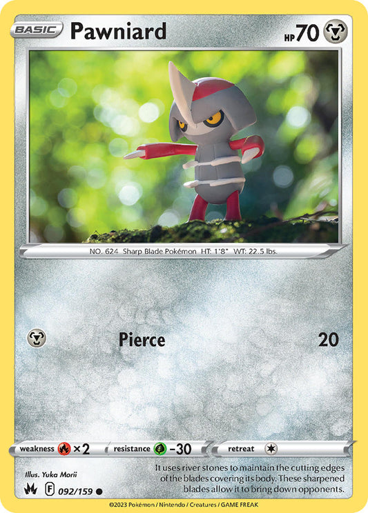 Pawniard 92/159 Reverse Common