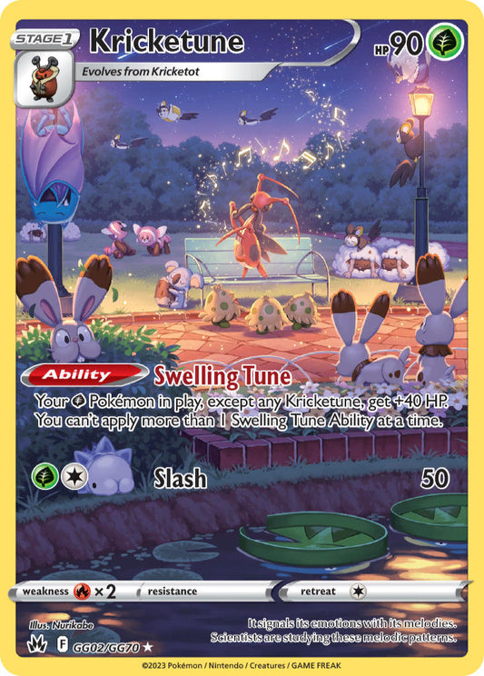 Kricketune GG02/GG70 Holo Rare