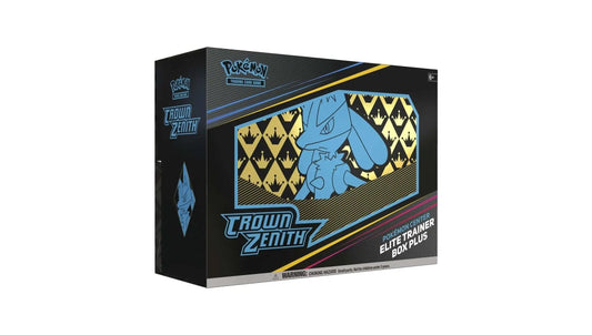 Crown Zenith Pokemon Center Elite Trainer Box Plus Pokemon Cards