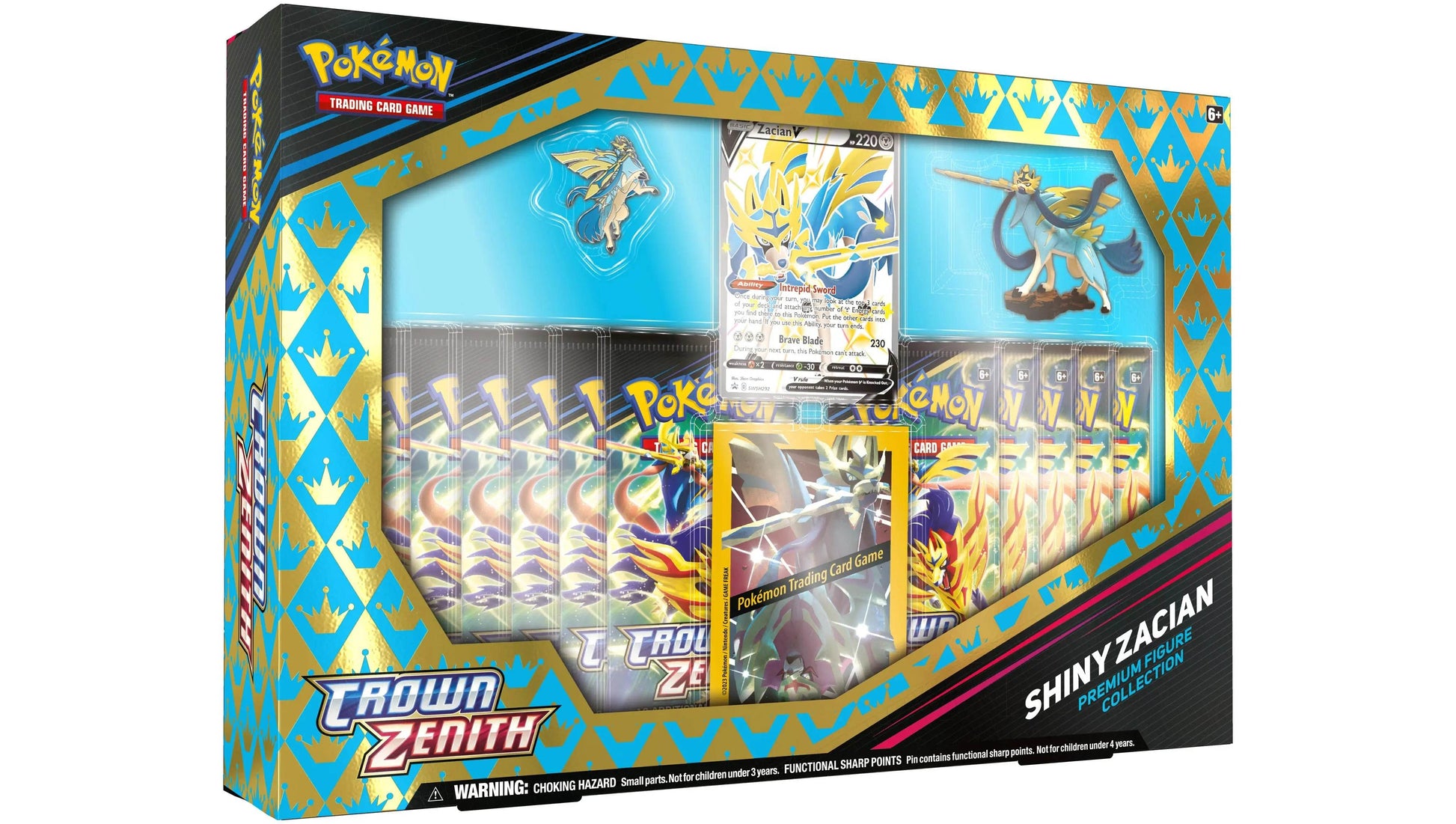 Crown Zenith Premium Figure Collection Shiny Zacian - MissingNo.
