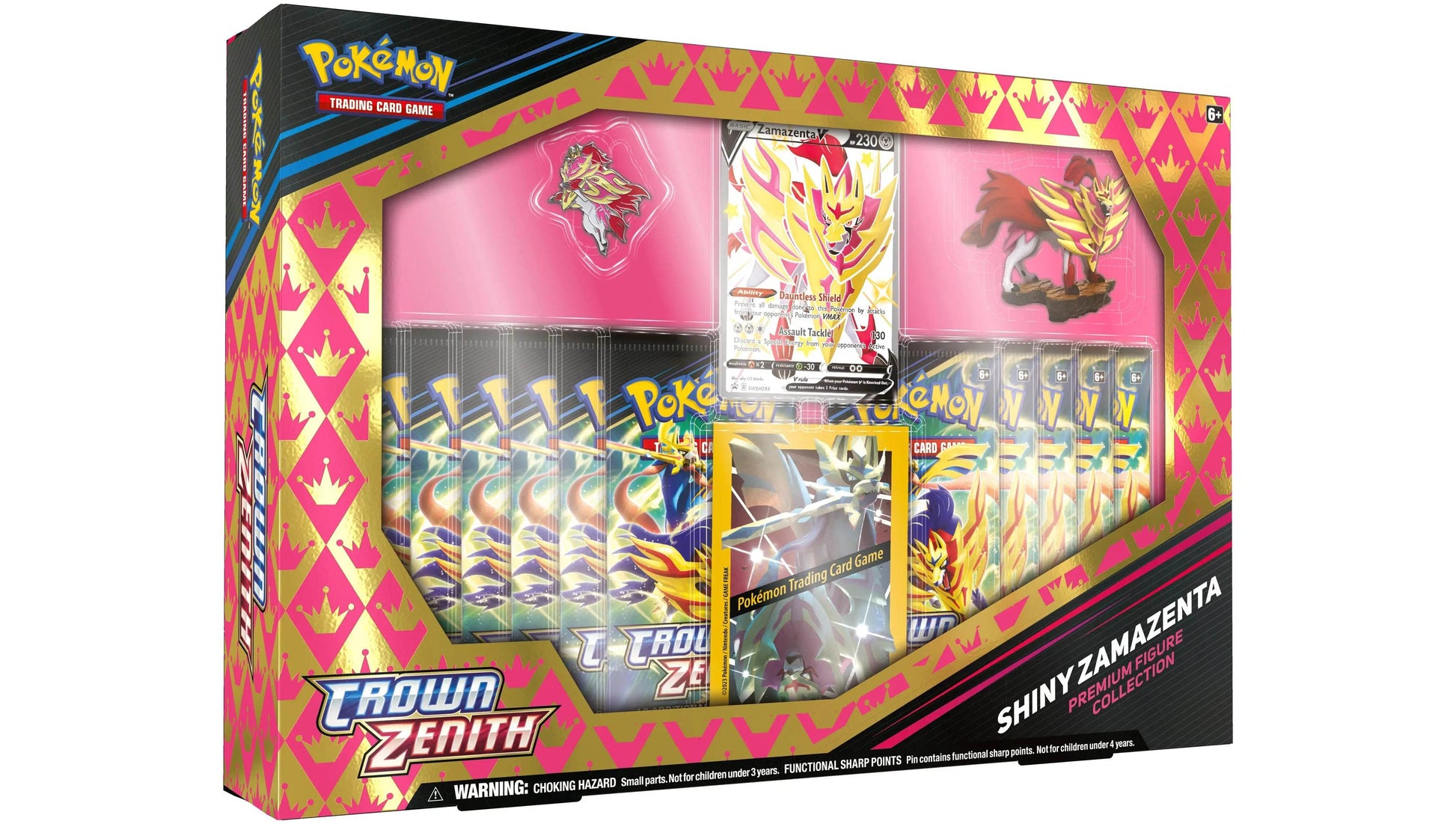 Crown Zenith Premium Figure Collection Shiny Zamazenta - MissingNo.