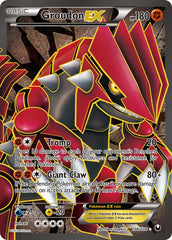 Groudon EX 106/108 Holo Ultra Rare EX