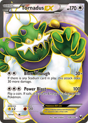Tornadus EX 108/108 Holo Ultra Rare EX