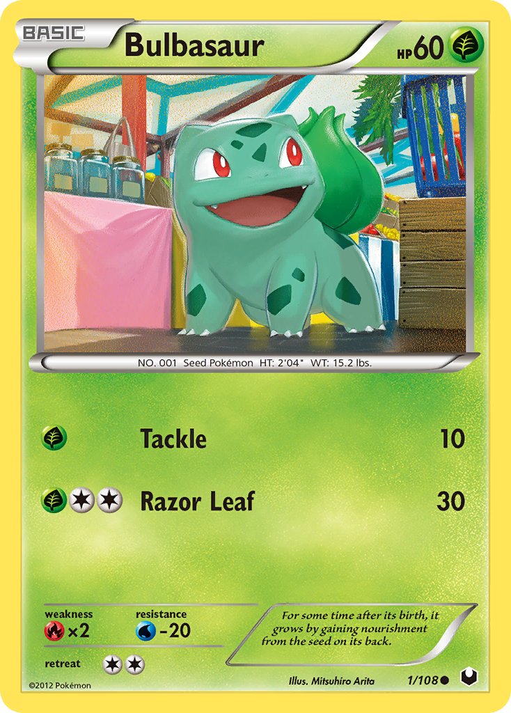 Bulbasaur 1/108 Build-A-Bear Workshop Promo - MissingNo.