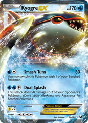 Kyogre EX 26/108 Holo Rare EX