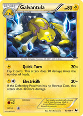 Galvantula 43/108 Reverse Rare