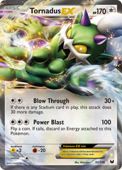 Tornadus EX 90/108 Holo Rare EX
