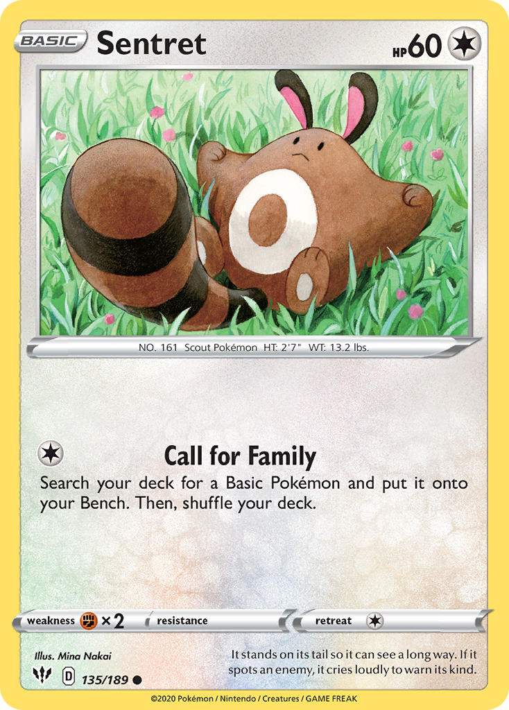 Sentret 135/189 Common - MissingNo.