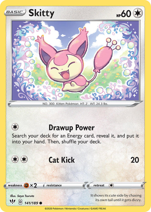 Skitty 141/189 Reverse Common - MissingNo.
