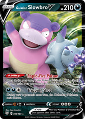 Galarian Slowbro V 099/189 Holo Rare V