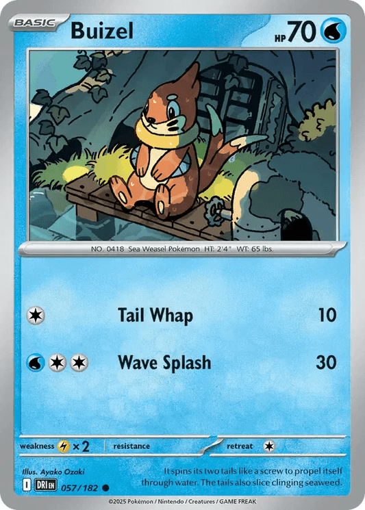 Buizel 57/182 Common - MissingNo.