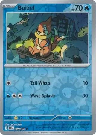 Buizel 57/182 Reverse Common - MissingNo.